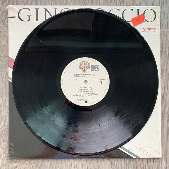 Vintage 1979 Gino Soccio Outline LP – Disco Electronic Dance Album - Picture 2 of 6